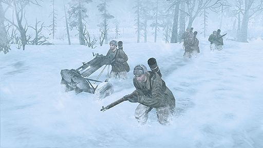画像ギャラリー No.002のサムネイル画像 / 「Company of Heroes 2」，「氷結」を表現する「ColdTech System」の開発を発表。新たなスクリーンショットも公開に