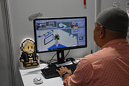 画像ギャラリー No.006のサムネイル画像 / ［TGS 2018］設立10周年を記念して「カイロソフト」が東京ゲームショウに出展。ドット絵のライブペイントも楽しめるブースの模様を紹介