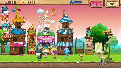 画像ギャラリー No.003のサムネイル画像 / 「ハッピーストリート」，“つみネコ”とのコラボ。お面屋を期間限定で販売
