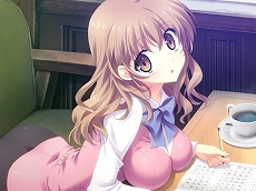 画像ギャラリー No.005のサムネイル画像 / PSPで喫茶店「リバーライト」をヒロイン達と共に再建しよう。「シュクレ PORTABLE」が9月13日に発売，新キャラのシルエットが公開