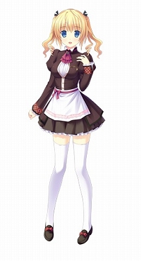 画像ギャラリー No.014のサムネイル画像 / PSPで喫茶店「リバーライト」をヒロイン達と共に再建しよう。「シュクレ PORTABLE」が9月13日に発売，新キャラのシルエットが公開