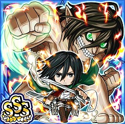 画像ギャラリー No.003のサムネイル画像 / 「探検ドリランド」,「進撃の巨人」とのコラボ第2弾を開催。SSSRミカサが登場