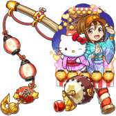 画像ギャラリー No.003のサムネイル画像 / 「釣り★スタ」，「サンリオキャラクターズ」とのコラボイベント“サンリオキャラクターズ夜祭りくじ”を開催