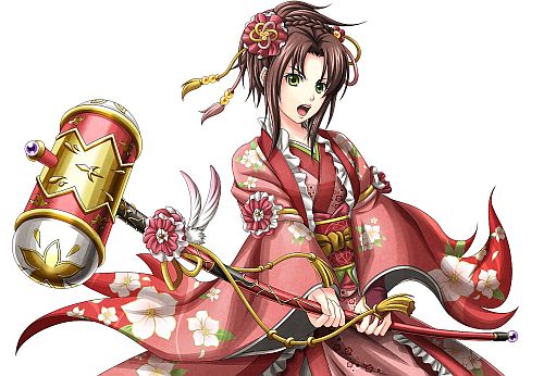 画像ギャラリー No.002のサムネイル画像 / 「真・戦国バスター」,キャラクターボイス第1弾として「ねね」など3人が実装