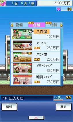 開店デパート日記