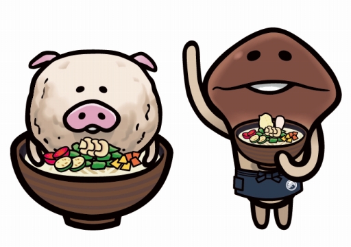 画像ギャラリー No.002のサムネイル画像 / 「なめこ栽培キット」とソラノイロ トンコツ＆キノコのコラボラーメンが12月10日から発売