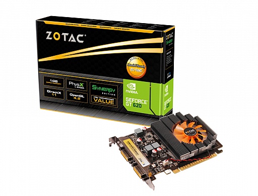 画像ギャラリー No.007のサムネイル画像 / ZOTAC,PCIe x1接続のGT 610カードなど,GT 600シリーズ搭載の7製品
