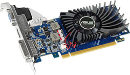 画像ギャラリー No.001のサムネイル画像 / ASUS，防塵ファン採用クーラー搭載のLowProfile対応GT 620/610カード