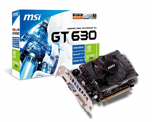 画像ギャラリー No.002のサムネイル画像 / アスク，グラフィックスメモリ容量4GB版と2GB版のMSI製GT 630カード 