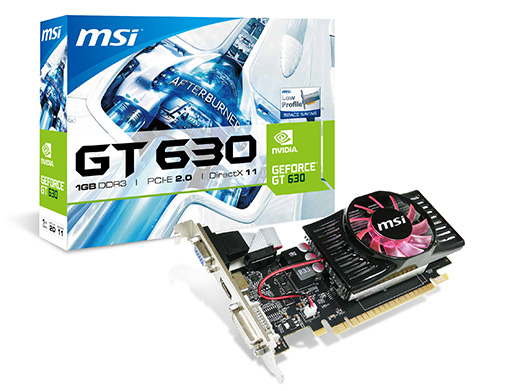 画像ギャラリー No.001のサムネイル画像 / LowProfile対応のMSI製GeForce GT 630搭載カードがアスクから登場