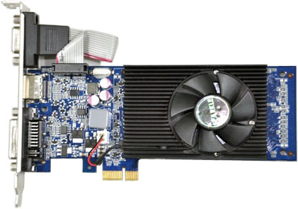 画像ギャラリー No.001のサムネイル画像 / 玄人志向からPCIe x1接続で約7000円のGT 610搭載グラフィックスカード
