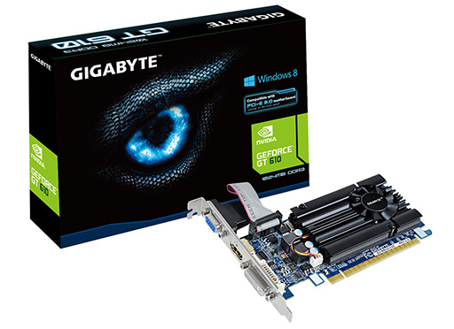 画像ギャラリー No.001のサムネイル画像 / GIGABYTE製のLow Profile対応GT 610カードが発売。価格は約5000円
