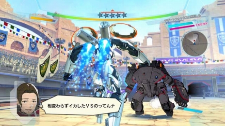 画像ギャラリー No.003のサムネイル画像 / 「エクストルーパーズ」バイタルスーツに乗り込んで2対2のチーム戦を繰り広げる“戦技大会”の概要をチェック