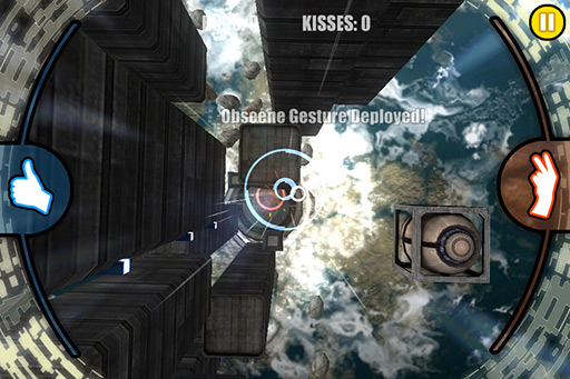 画像ギャラリー No.003のサムネイル画像 / iOS向けアクション「AaaaaAAaaaAAAaaAAAAaAAAAA!!! (Force = Mass x Acceleration)」を紹介する「(ほぼ)日刊スマホゲーム通信」第91回
