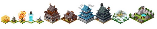 画像ギャラリー No.004のサムネイル画像 / 「しろつく」と「くにつく」がコラボ実施。イベントに参加してアイテムを手に入れよう