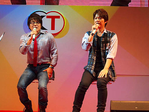画像ギャラリー No.008のサムネイル画像 / ［TGS 2012］真田幸村と藤堂高虎が仲良くトーク。「戦国無双 Chronicle 2nd」のステージイベントに草尾 毅さんと松風雅也さんが登場