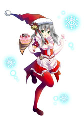 画像ギャラリー No.003のサムネイル画像 / 「女神クロニクル」クリスマスイベントを開催。孤独な少女キャロルを助けよう