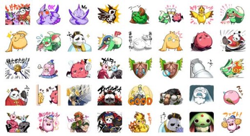 画像ギャラリー No.001のサムネイル画像 / gloopsの人気マスコットキャラをデザインしたLINEスタンプが配信スタート
