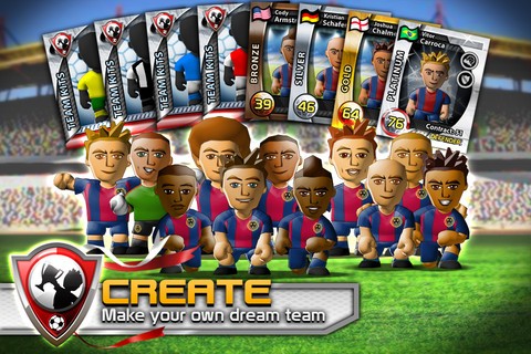 画像ギャラリー No.006のサムネイル画像 / 目指すはビッグクラブ「Big Win Soccer」を無料でプレイしよう。iPhone/iPad向けアプリセール情報