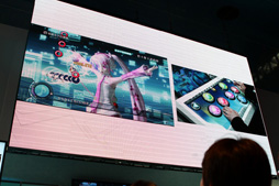 画像ギャラリー No.020のサムネイル画像 / ［TGS 2012］「初音ミク Project DIVA Arcade」に「Project mirai」から4曲が追加。開発陣トークが盛りだくさんの「オビでぃばっ！（2日目）」