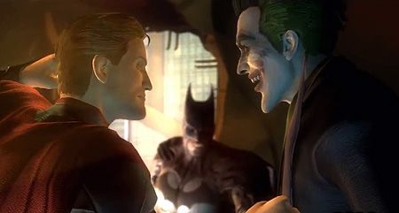 画像ギャラリー No.001のサムネイル画像 / 「インジャスティス」ストーリー冒頭のムービーが公開。ニコ生放送は4月30日