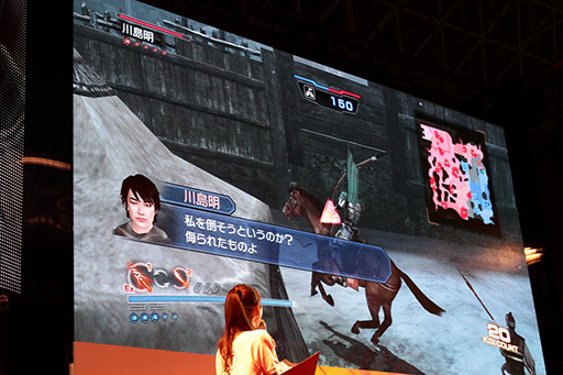 画像ギャラリー No.025のサムネイル画像 / ［TGS 2012］「真・三國無双6 Empires」のスペシャルステージをレポート。お笑いコンビ・ライセンスが自分そっくりの武将で先輩武将達を“ハメ倒す” 