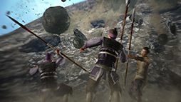 画像ギャラリー No.050のサムネイル画像 / ［TGS 2012］「真・三國無双6 Empires」のスペシャルステージをレポート。お笑いコンビ・ライセンスが自分そっくりの武将で先輩武将達を“ハメ倒す” 