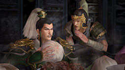 画像ギャラリー No.056のサムネイル画像 / ［TGS 2012］「真・三國無双6 Empires」のスペシャルステージをレポート。お笑いコンビ・ライセンスが自分そっくりの武将で先輩武将達を“ハメ倒す” 