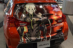 画像ギャラリー No.006のサムネイル画像 / 公式デコレーションカーの展示や試乗が行われた，「アムラックス×テイルズ オブ エクシリア 2」の模様をレポート