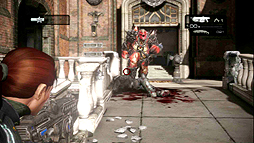 画像ギャラリー No.009のサムネイル画像 / 「Gears of War」シリーズ初のスピンオフタイトル,「Gears of War: Judgment」をレビュー。新たな主人公ベアードが率いるキロ部隊が,E-Dayを背景に大活躍だ