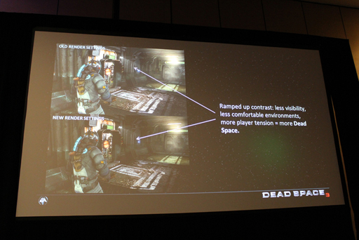 画像ギャラリー No.010のサムネイル画像 / ［GDC 2013］ゲームのコア部分を忘れず，新しいものを取り込め。「Dead Space 3」のグラフィックスは，こうして作られた