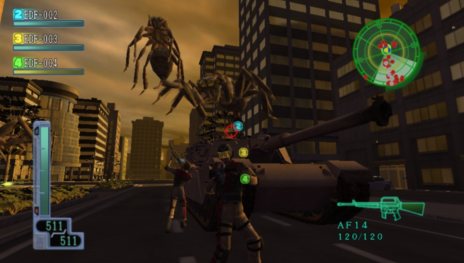 画像ギャラリー No.013のサムネイル画像 / 「地球防衛軍3 PORTABLE」公式サイトがオープンしゲーム概要や最新ムービーが公開に。初のオンライン通信による4人協力プレイに対応