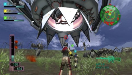 画像ギャラリー No.022のサムネイル画像 / 「地球防衛軍3 PORTABLE」公式サイトがオープンしゲーム概要や最新ムービーが公開に。初のオンライン通信による4人協力プレイに対応