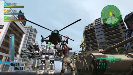 画像ギャラリー No.026のサムネイル画像 / 「地球防衛軍3 PORTABLE」公式サイトがオープンしゲーム概要や最新ムービーが公開に。初のオンライン通信による4人協力プレイに対応