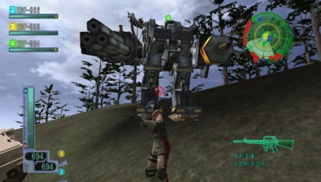 画像ギャラリー No.027のサムネイル画像 / 「地球防衛軍3 PORTABLE」公式サイトがオープンしゲーム概要や最新ムービーが公開に。初のオンライン通信による4人協力プレイに対応