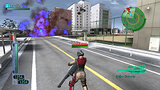 画像ギャラリー No.011のサムネイル画像 / PS Vita「地球防衛軍3 PORTABLE」，高重量＆高威力の新兵器を公開。協力プレイ向け/ペイルウィング用の武器情報も