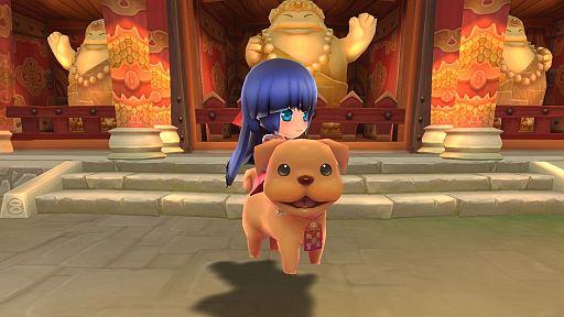 画像ギャラリー No.009のサムネイル画像 / 「ぎごしょくマスター」,GSP消費額に応じて「霊犬ラッキー」などをプレゼント