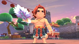 画像ギャラリー No.001のサムネイル画像 / 「ぎごしょくマスター」，紫色の「夢幻着せ替え武器」を入手可能な福袋が登場