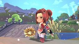 画像ギャラリー No.001のサムネイル画像 / 「ぎごしょくマスター」勇ましい「猛虎着せ替え武器」が当たる福袋を販売開始