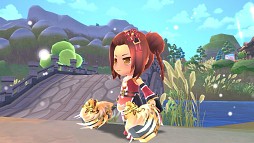 画像ギャラリー No.004のサムネイル画像 / 「ぎごしょくマスター」勇ましい「猛虎着せ替え武器」が当たる福袋を販売開始