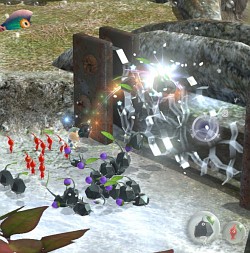 画像ギャラリー No.007のサムネイル画像 / ［E3 2013］Wii U「ピクミン3」プレイレポート。3人の主人公や岩＆羽ピクミンの登場で，ゲームはどう変わったのか