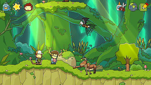 画像ギャラリー No.002のサムネイル画像 / 5th Cellの「Scribblenauts Unlimited」Wii U版に,マリオやヨッシー,リンクらが登場