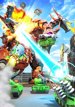 画像ギャラリー No.001のサムネイル画像 / 「TANK！TANK！TANK！」プレイヤーが巨大敵となって対戦もできる！Wii U版のオリジナル要素などを紹介