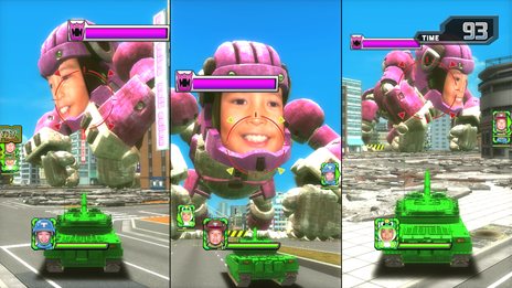 画像ギャラリー No.021のサムネイル画像 / 「TANK！TANK！TANK！」プレイヤーが巨大敵となって対戦もできる！Wii U版のオリジナル要素などを紹介