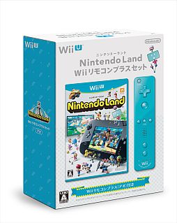 画像ギャラリー No.001のサムネイル画像 / アオ/ピンク色のWiiリモコンプラスが付属する「Nintendo Land　Wiiリモコンプラスセット」が7月13日発売に