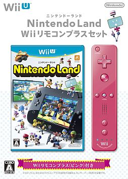 画像ギャラリー No.004のサムネイル画像 / アオ/ピンク色のWiiリモコンプラスが付属する「Nintendo Land　Wiiリモコンプラスセット」が7月13日発売に