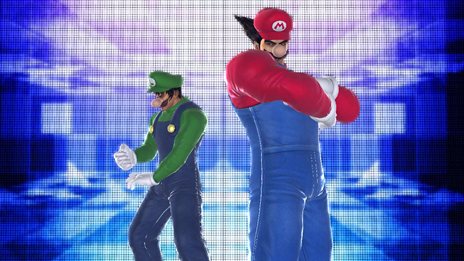 画像ギャラリー No.015のサムネイル画像 / キノコで巨大化！ スターで無敵？ 「鉄拳タッグトーナメント2 Wii U EDITION」ならではのゲームモード「キノコバトル」と，コラボコスチュームの一部を紹介