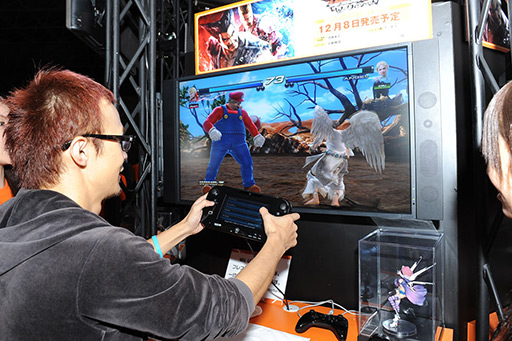 画像ギャラリー No.005のサムネイル画像 / ［TGS 2012］Wii U GamePadで快適コンボ生活。バンダイナムコブースで見つけた「鉄拳タッグトーナメント2 Wii U Edition」のプレイレポートを掲載