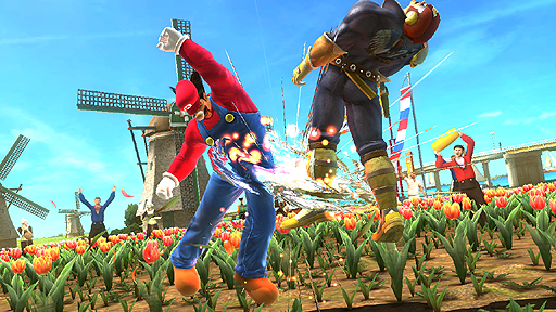 画像ギャラリー No.002のサムネイル画像 / 「鉄拳タッグトーナメント2 Wii U EDITION」，「ピーチ」ほか任天堂とのコラボコスチュームやペイント機能，「鉄拳ボール」モードの情報を公開