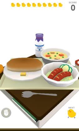 画像ギャラリー No.006のサムネイル画像 / 「ぴよ盛り」累計DL数が350万を突破。Android版に“給食編”の追加も